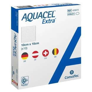 Aquacel Extra 10x10 cm Verband 10 St