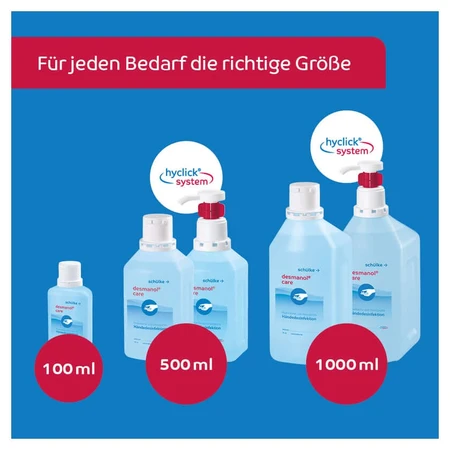Desmanol care handdesinfectans op alcoholbasis 100 ml