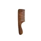 Handvatkam 19 cm palissander grof getand 1 stuk
