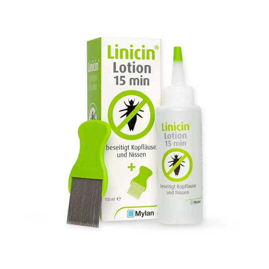 Lozione alla linicina con pettine antipidocchi 100 ml