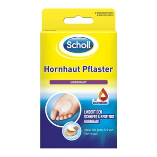 Scholl esparadrapo para callos 4 piezas