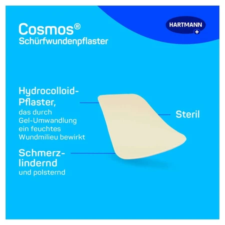 cosmos abrasion plaster 4 pcs