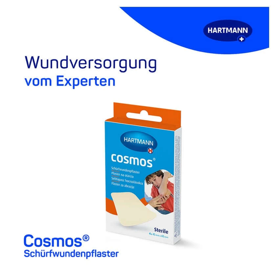 cosmos abrasion plaster 4 pcs