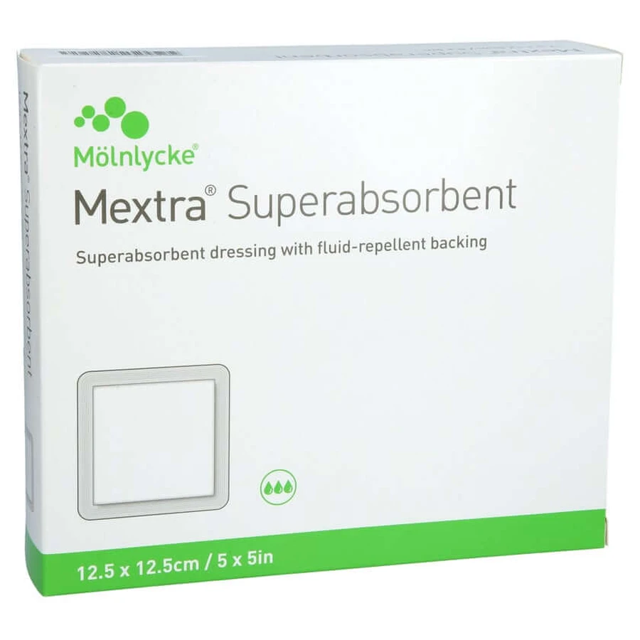 Bandaj superabsorbant Mextra 12.5x12.5 10 buc
