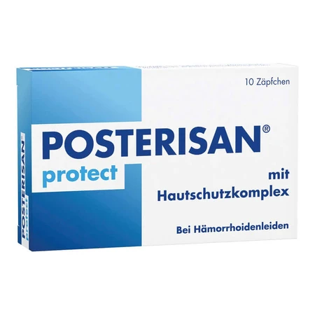 Posterisan protect Hämorrhoidenzäpfchen 10 St