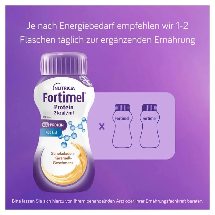 Fortimel? Protein 2 kcal Chocolate-Caramel 4X200 ml