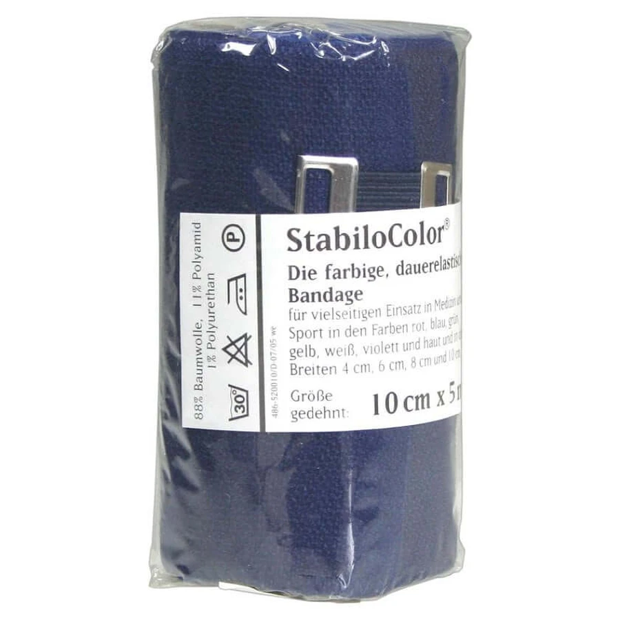 BORT Stabilocolor verband 10 cm blauw 1 st