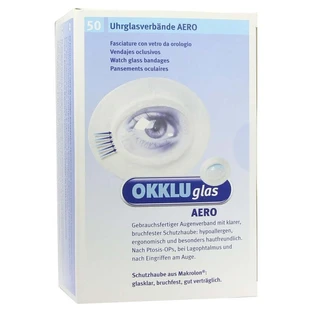 Okkluglas Aero watch glass bandage 50 pcs