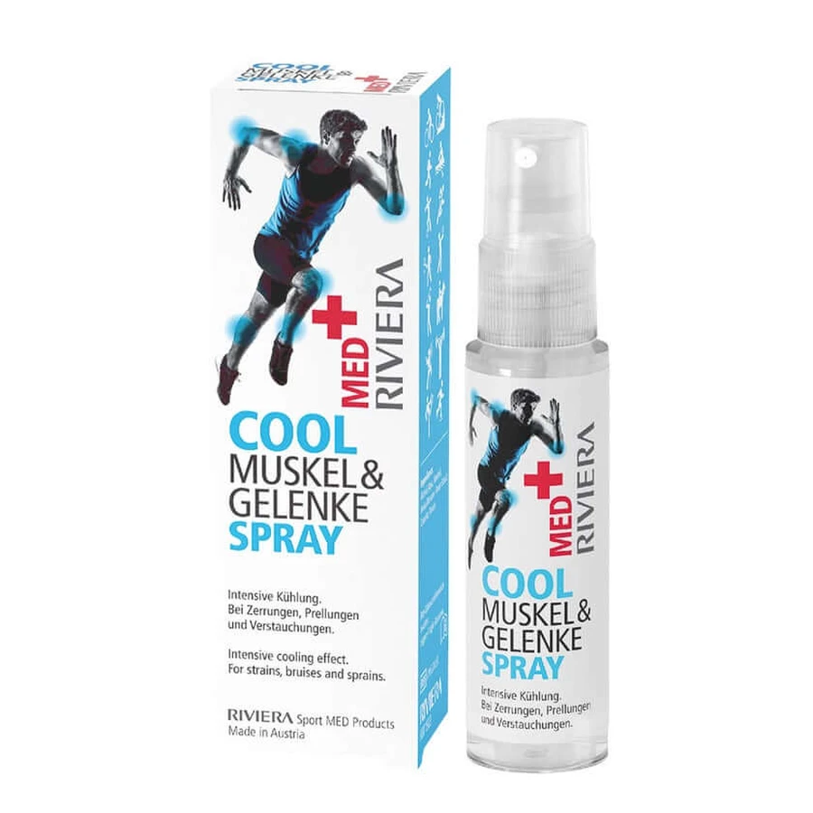 RIVIERA MED+ COOL Spray pour les muscles et les articulations 30 ml