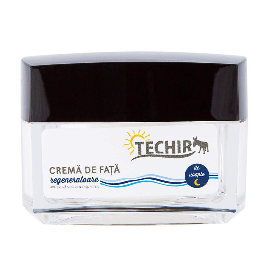 Cremă hidratantă de față pentru zi, 50 g, Techir