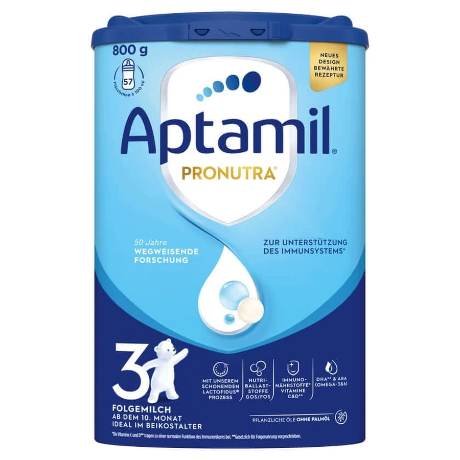 Aptamil Pronutra 3, leche de continuación a partir de 10 meses 800 g