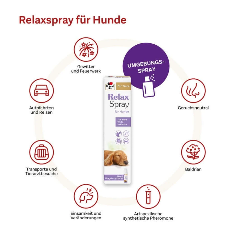 Doppelherz Für Tiere Relaxspray Für Hunde 90 ml