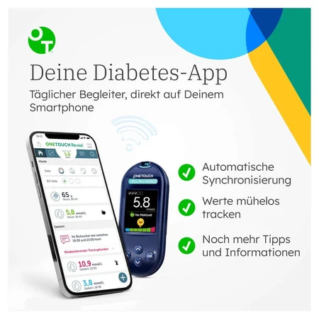 Glukometr OneTouch Ultra Plus Reflect (mmol/l) 1 szt.: ceny i cechy