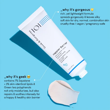 Happier Barrier Moisturising Cream, 50 ml, Geek&amp;Gorgeous