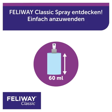 FELIWAY Classic Transport Spray 60 ml