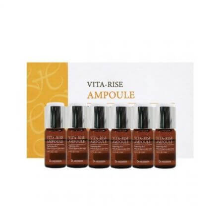 Fiole anti pete hiperpigmentare Vita Rise Ampoule, 6 x 10 ml, Dr Hedison