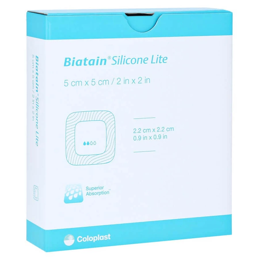 Biatain Silicon Lite pansament spumă 5 buc
