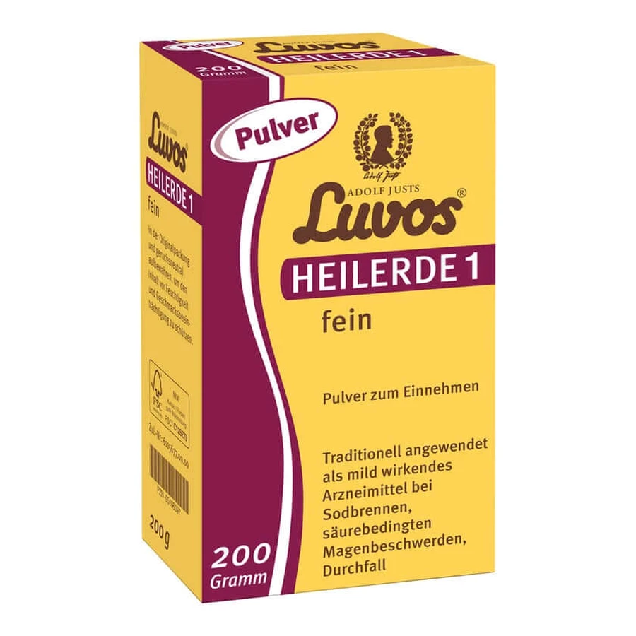 Argilla curativa Luvos 1 polvere fine 200 g