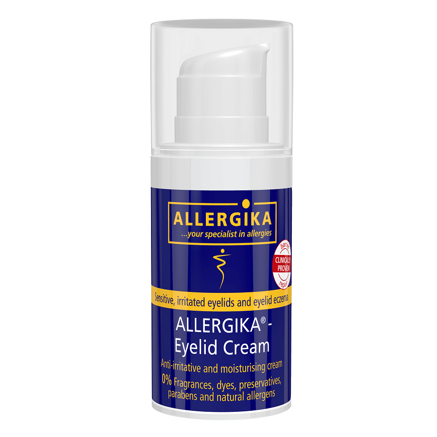 Cremă hidratantă și calmantă pentru pleoape, 15 ml, Allergika