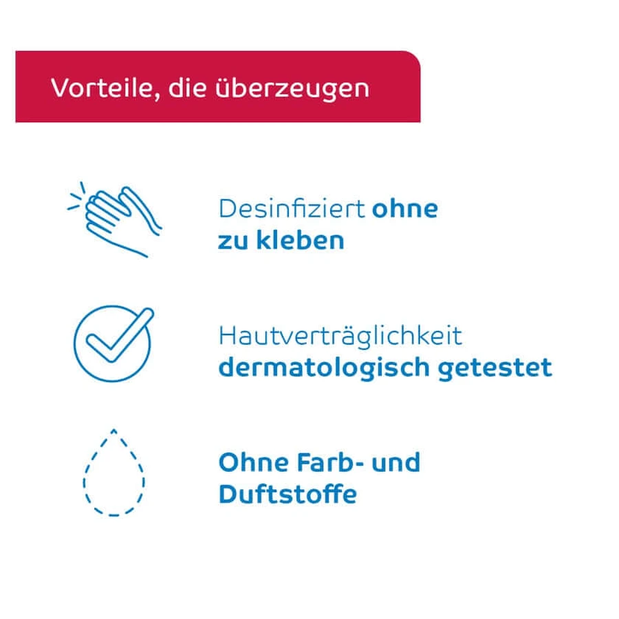 Desmanol care Hyclick désinfectant pour les mains à base d'alcool 500 ml