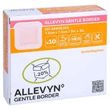 Allevyn Gentle Border 7,5x7,5 cm Foamv 10 uds.