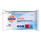 Sagrotan 2in1 disinfectant wipes 15 pcs.