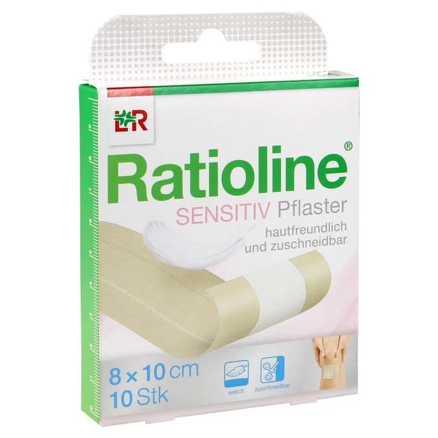 Ratioline Sensitive quick wound dressing 8 cm x 1 m 1 pz.