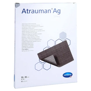 Atrauman Ag 10x10 cm steril Kompressen 10 St