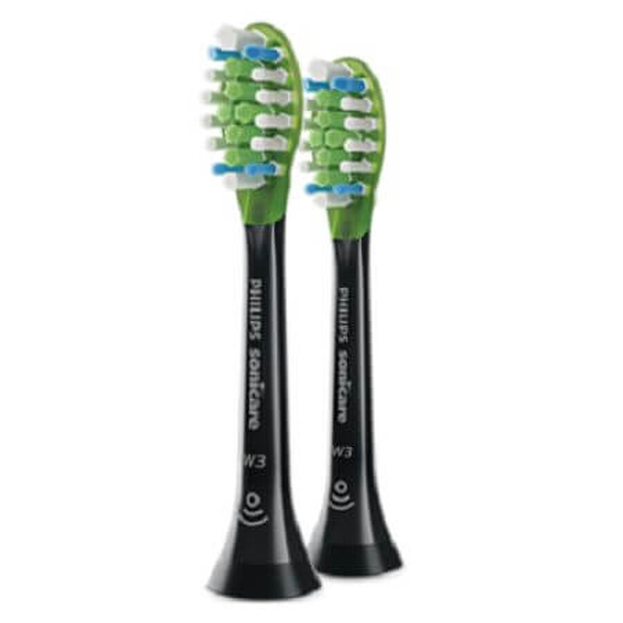 Rezerve W3 Premium White Capete standard de schimb pentru periuta sonica, HX9062/33, Philips Sonicare