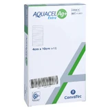 Aquacel Ag+ Extra 4x10 cm Kompressen 10 St
