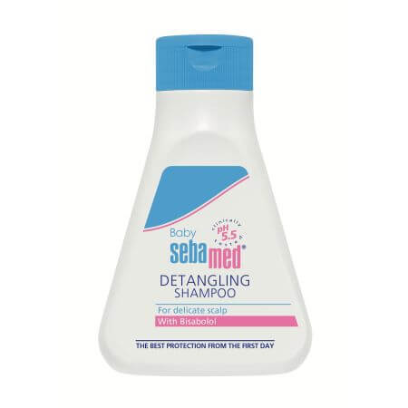 Sampon pentru par incalcit pentru copii, 150 ml, Sebamed