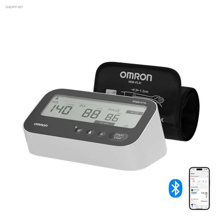 Tensiómetro de brazo Omron M4 Connect Afib, 1 unidad