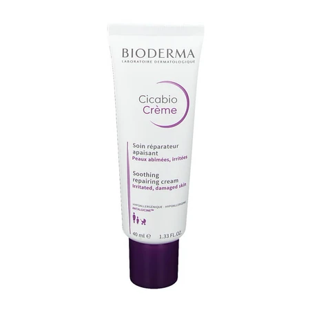 Bioderma Cicabio Feuchtigkeitscreme bei Irritationen und Verletzungen, 40 ml