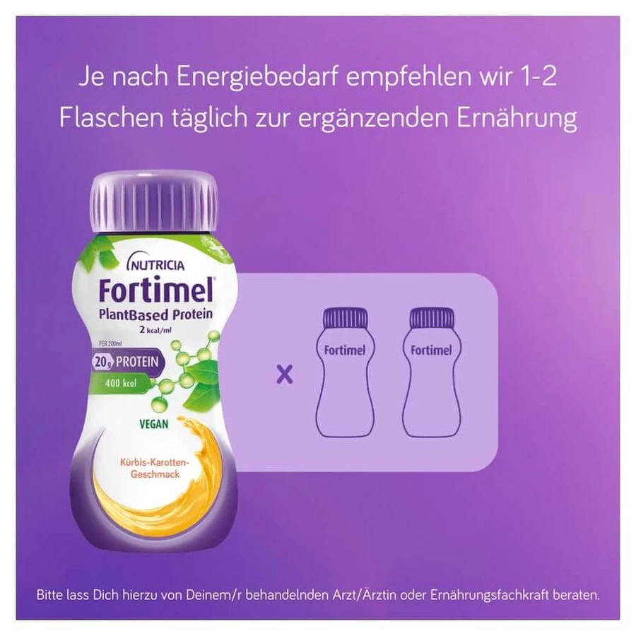 Fortimel Plantbased Protein 2 Kcal Mischkarton 8X4X200 ml