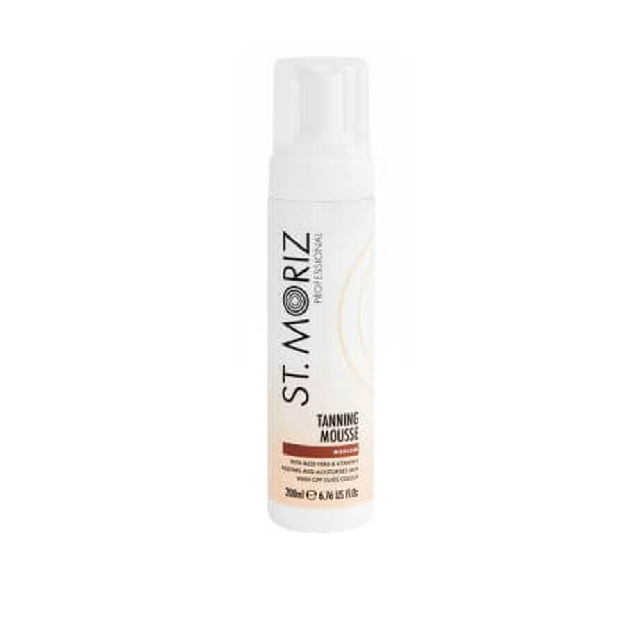 Spuma autobronzanta Tanning Mousse, Medium, St Moriz