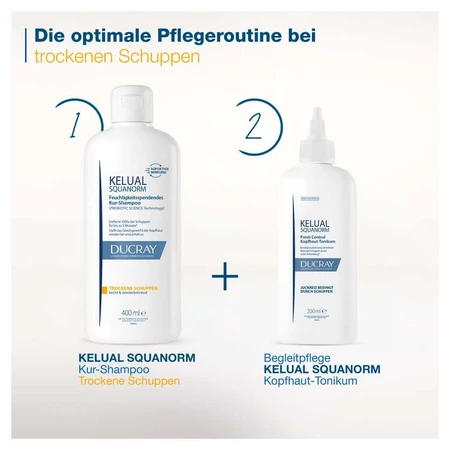 Ducray Kelual Mătreață uscată 2 x 400 ml 2 x 400 ml