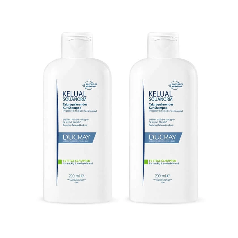 Ducray Kelual Oily Dandruff Double Pack 2x400 ml