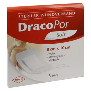 Pansement Dracopor, 8 x 10 cm, stérile, lot de 5