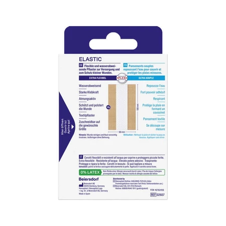 Hansaplast elastisch verband, 1 m x 6 cm, 1 stuk