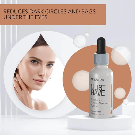 7190 Gerovital Must Have Ser Eye Contour Serum, 30ml: ceny i cechy