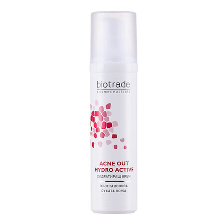 Biotrade Acne Out Cremă hidratantă pentru ten acneic  Hydro Active, 60 ml