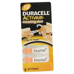Batterien F.hörgeräte Duracell 13 6 St