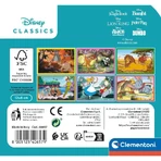 Clementoni Disney Classics - 6-piece puzzles for children ages 2 and up