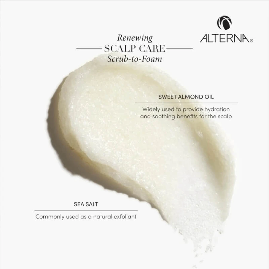 Alterna Renewing scalp care scrub to foam – exfoliant hidratant pentru păr 177 ml