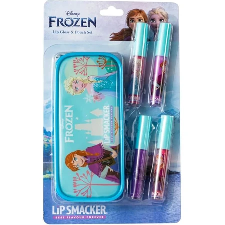 Disney Frozen Lip Smacker Lipgloss - Make-upset voor meisjes met 4 gekleurde lipglosses + make-upzakje