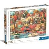 Clementoni High Quality Collection - 1,500-piece "Good Times Harbor" Puzzle