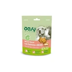 Oasy Hundesnacks: Mit Käse und Kürbis gefüllte Kekse – Ergänzungsfuttermittel für ausgewachsene Hunde, 70 g