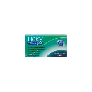 Fitobucaneve Licky contre la toux et le mal de gorge - 24 bonbons sans sucre