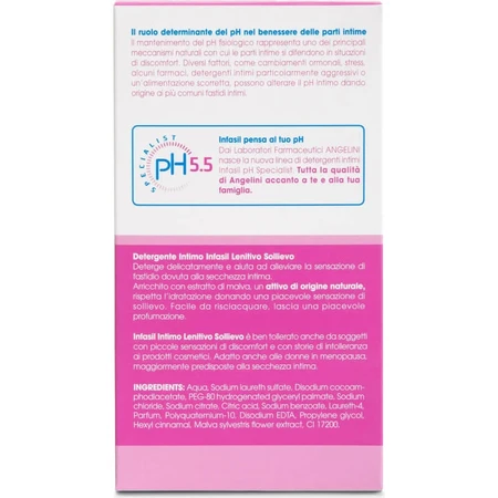 Infasil Apaisant pH 5,5 - Nettoyant intime hydratant 200 ml