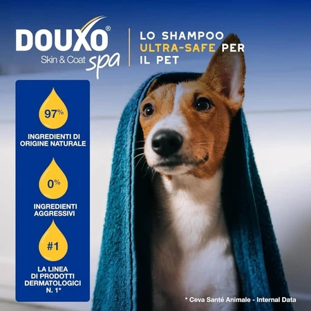 Ceva Animal Health Douxo, S.p.A. - Moisturizing and Nourishing Shampoo for Dogs, 250 ml